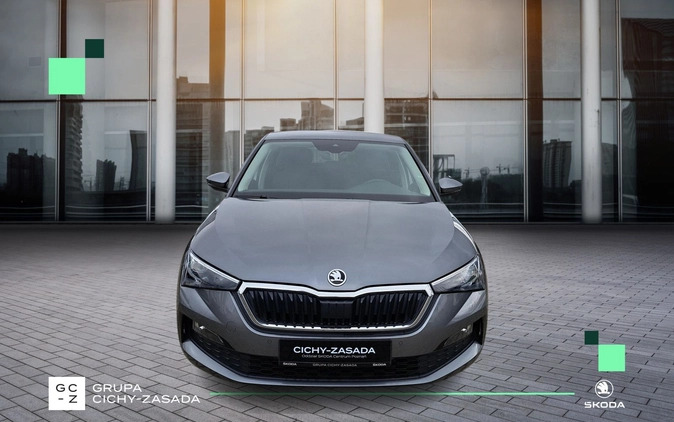 Skoda Scala cena 99000 przebieg: 4296, rok produkcji 2023 z Poręba małe 704